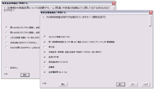 (3) 機能面評価シートの入力画面例